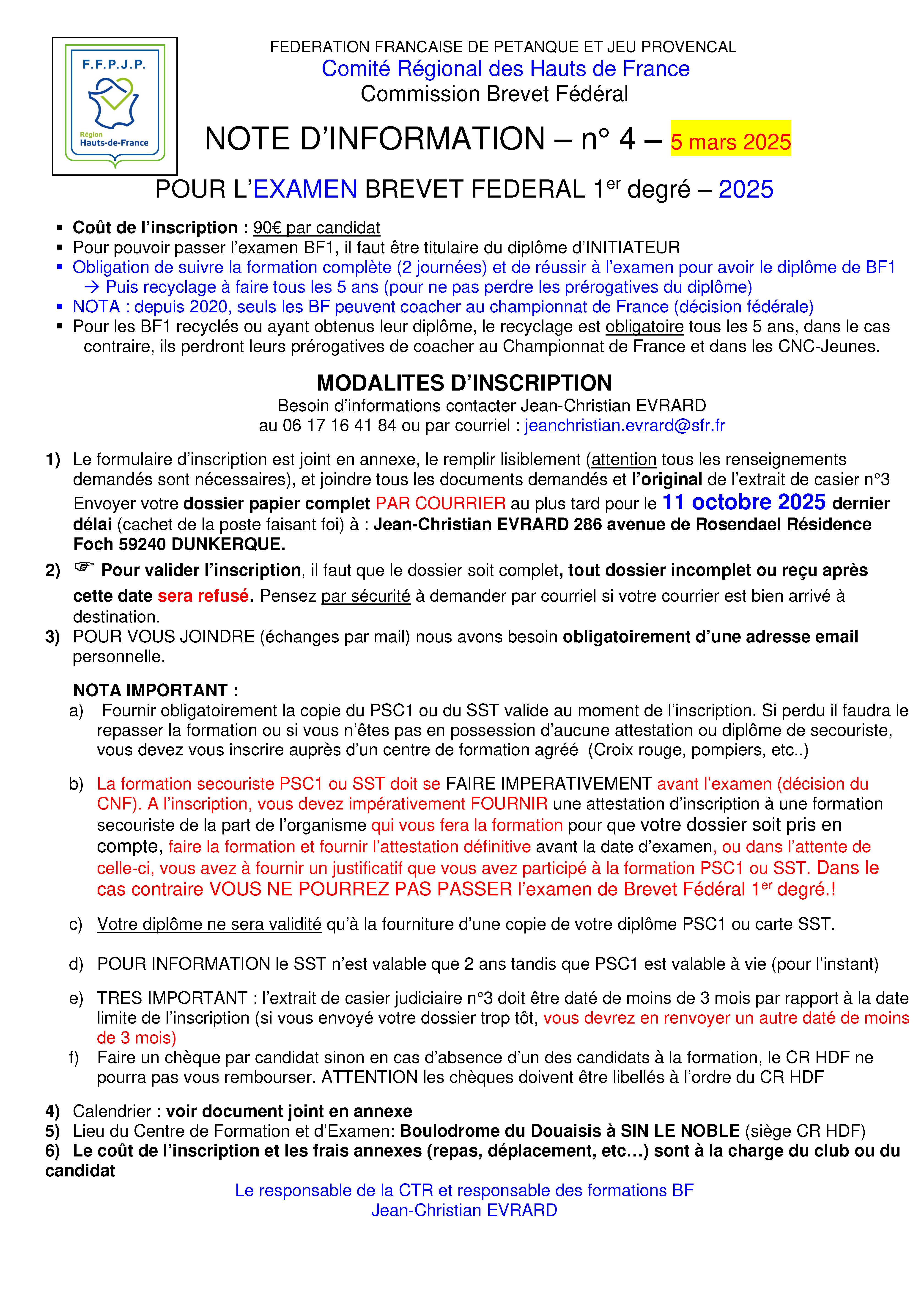 2023 (fin)   Note Info n°4  Examen BF1 Page 1