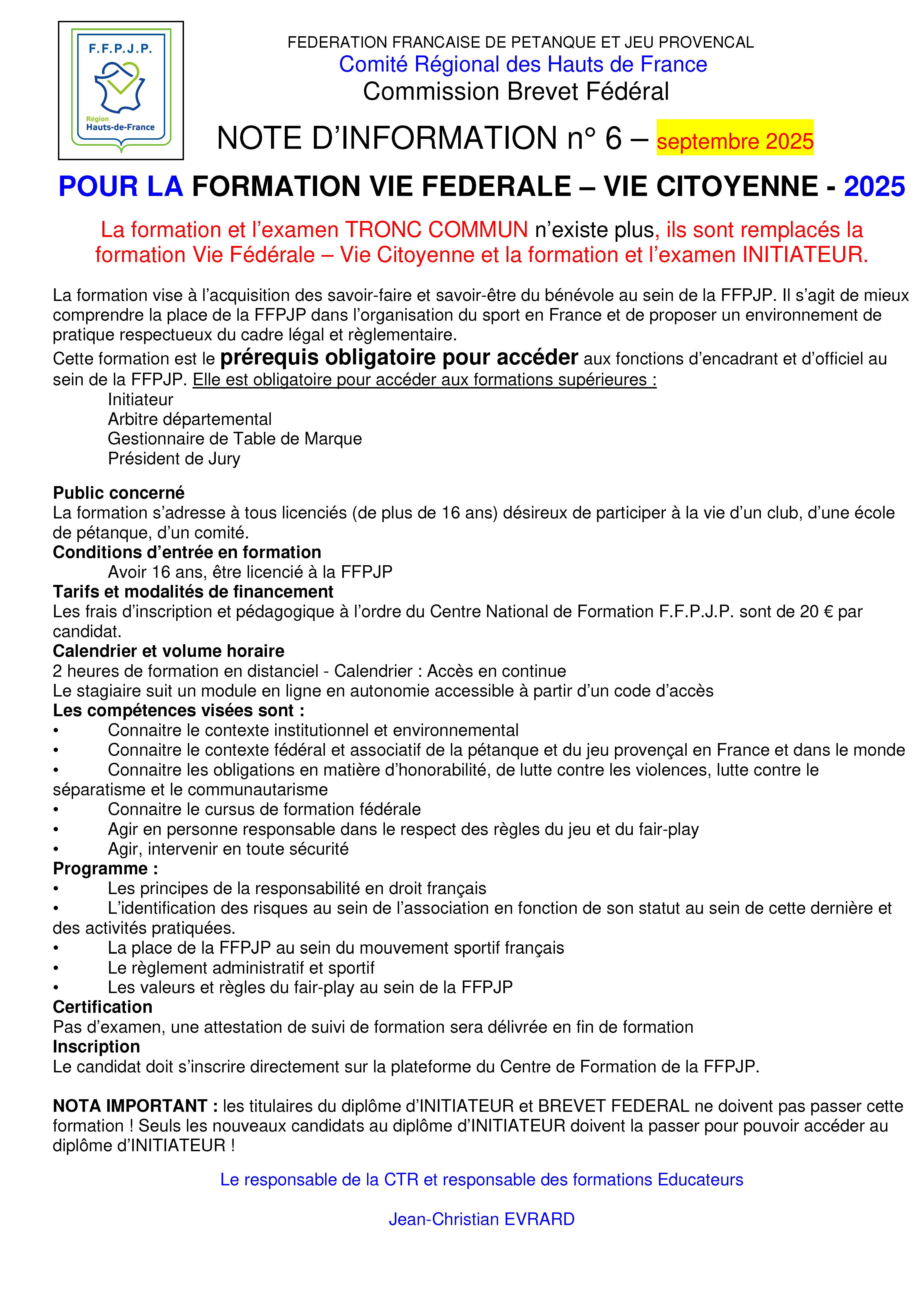 2023   Note Info n°1 Recyclage TC