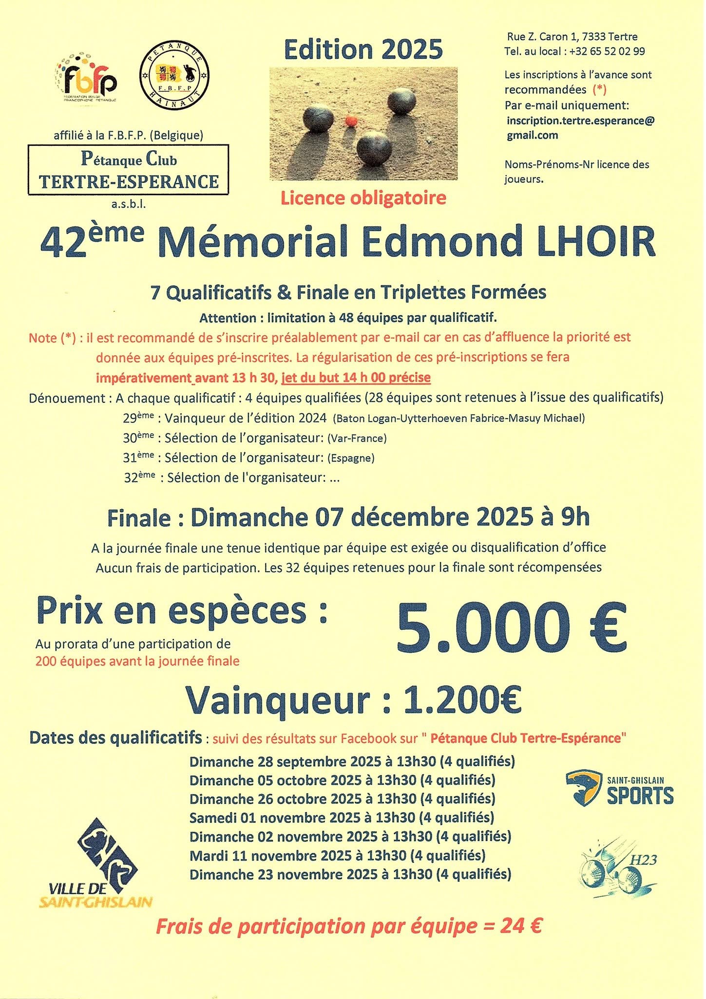 QH Tertre 2025